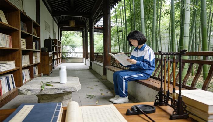 竹林书斋：清风与叶响如何调匀“呼吸性专注”